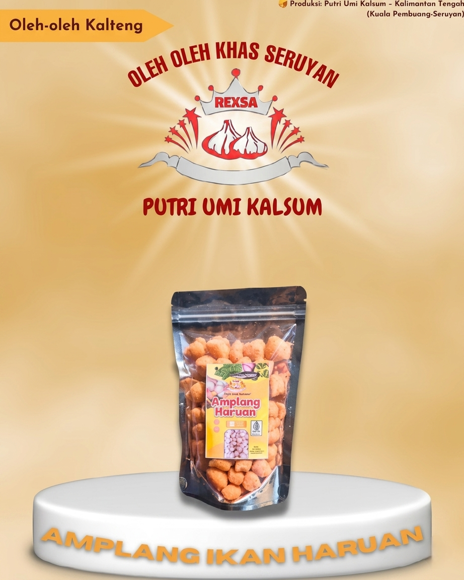 Amplang Ikan Haruan
