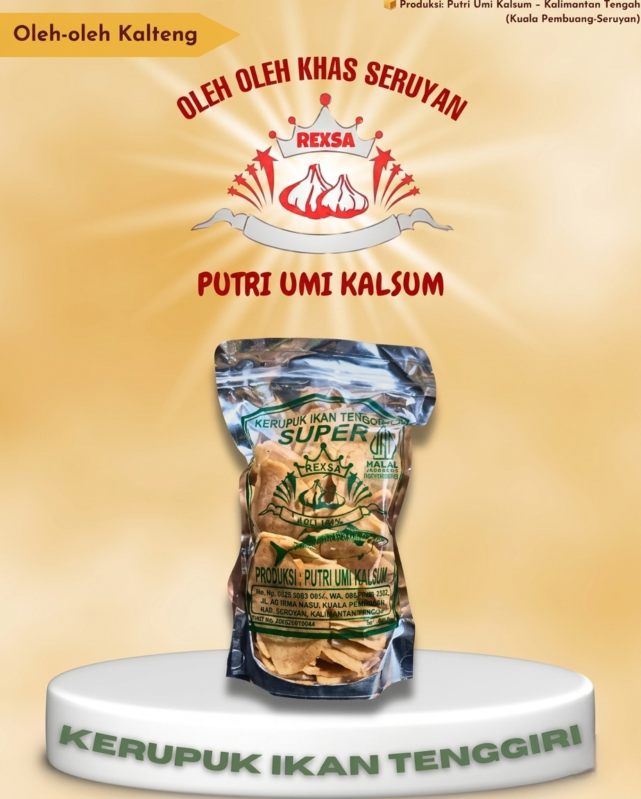 Kerupuk Ikan Tenggiri